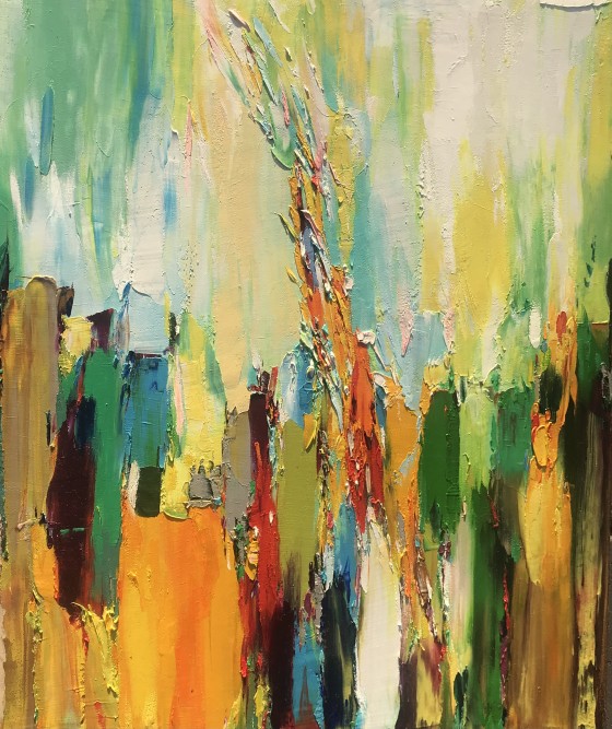 Painting маслом Осенний карнавал