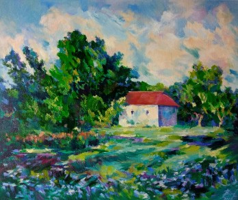 Painting маслом Провинция