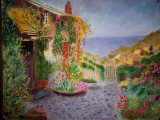 Painting пастелью прованс