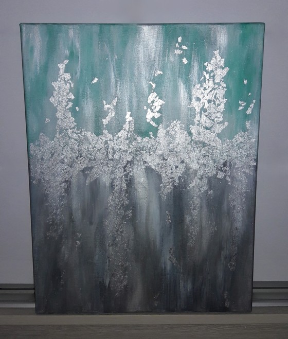 Painting акрилом Раскол