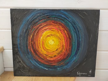 Painting маслом цвета