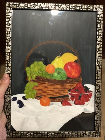 Painting акварелью Натюрморт 