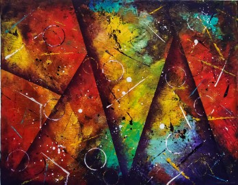 Painting маслом Abstract-19