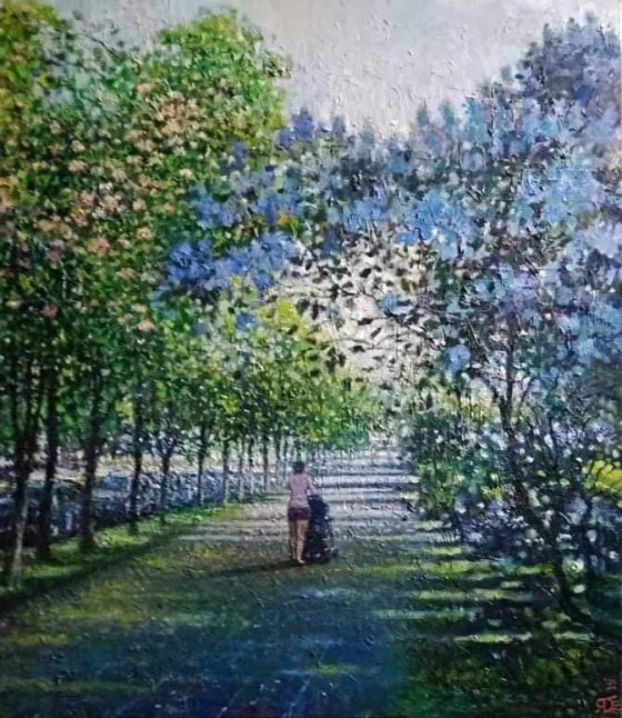 Painting маслом Вечная весна