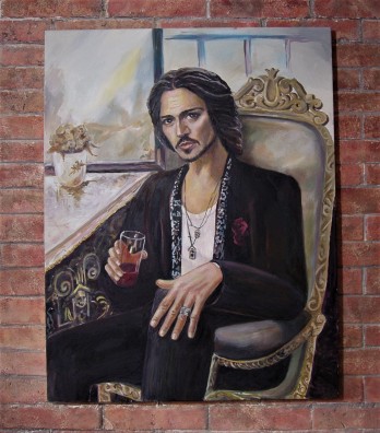 Painting маслом Портрет идеального мужчины для одинокой дамы