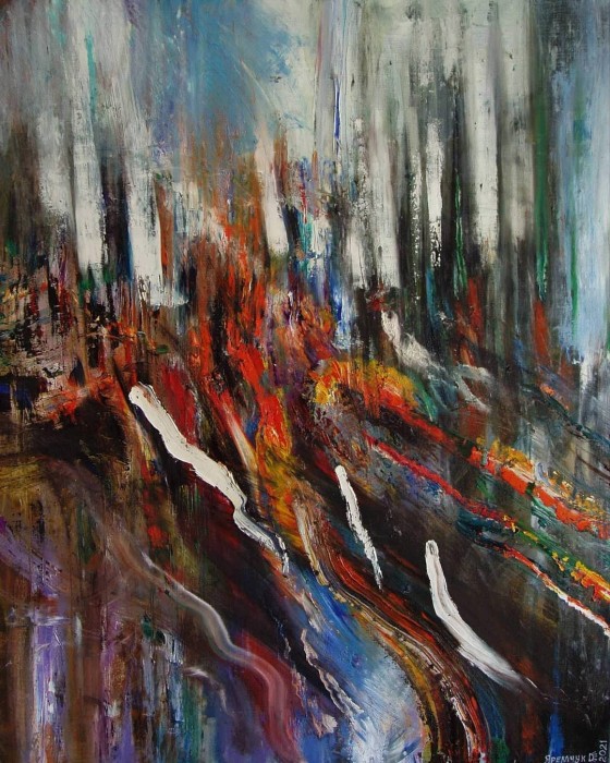 Painting маслом Направление энергии