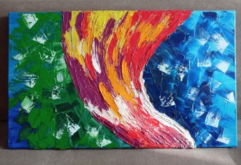 Painting маслом Абстракция маслом