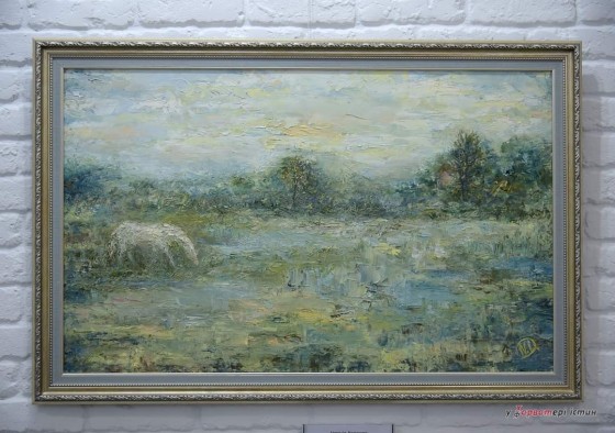 Painting маслом Липневе поле