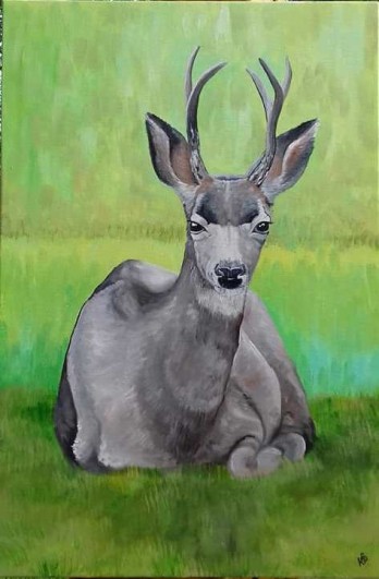 Painting маслом Козлик