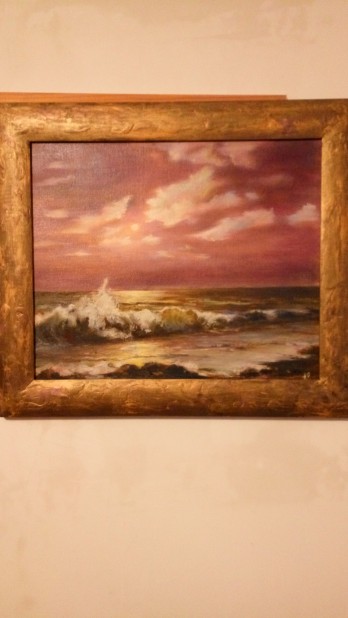 Painting маслом Море