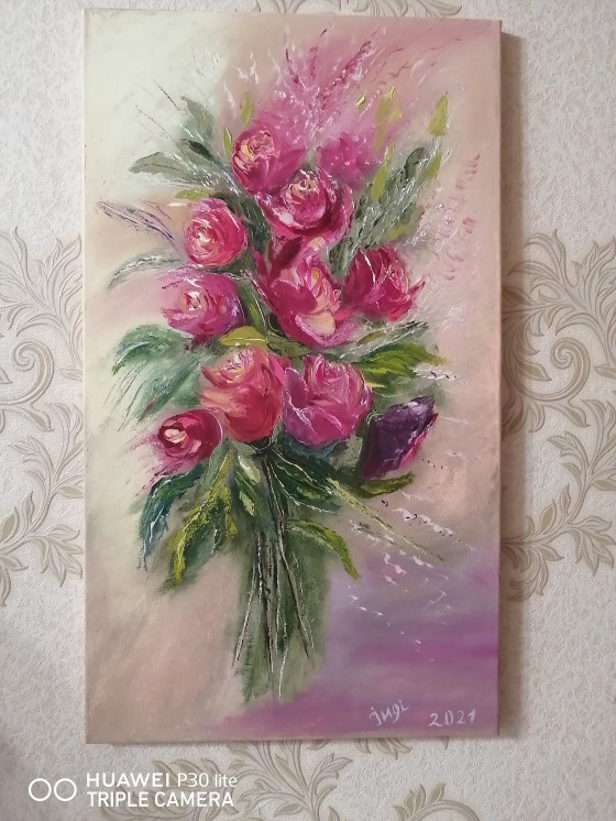 Painting маслом Эйфория 