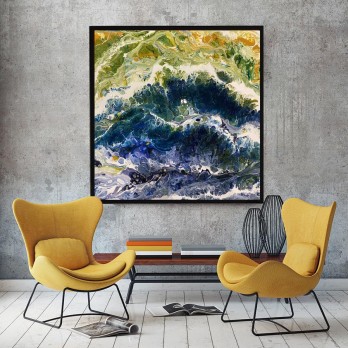 Painting акрилом Ocean