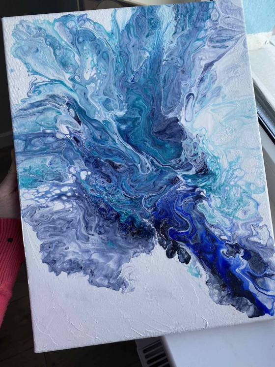 Painting акрилом Легкость