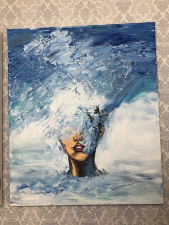 Painting акрилом Море думок