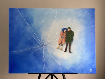 Painting маслом Вечное сияние чистого разума 