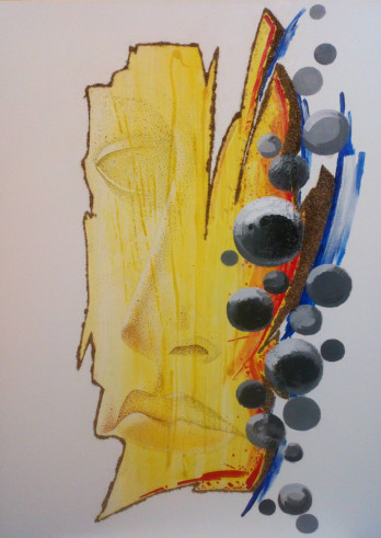 Painting акрилом Enigma 