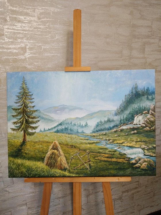 Painting акрилом Не все золото що блищить