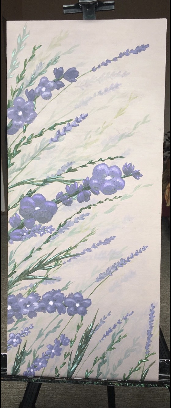 Painting акрилом Peace of mind