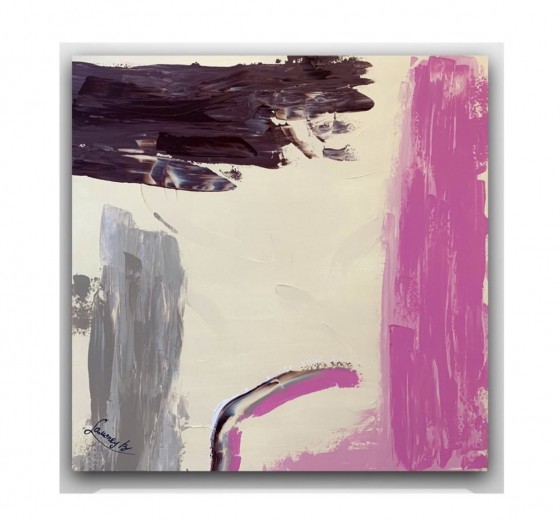 Painting акрилом Pink Shock 