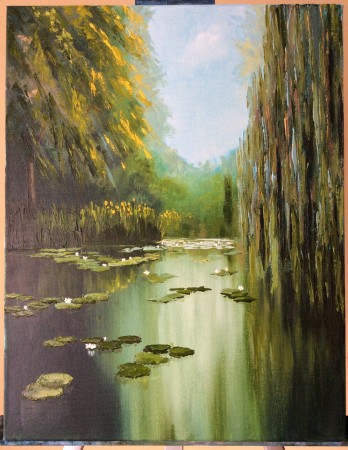 Painting маслом Пейзаж