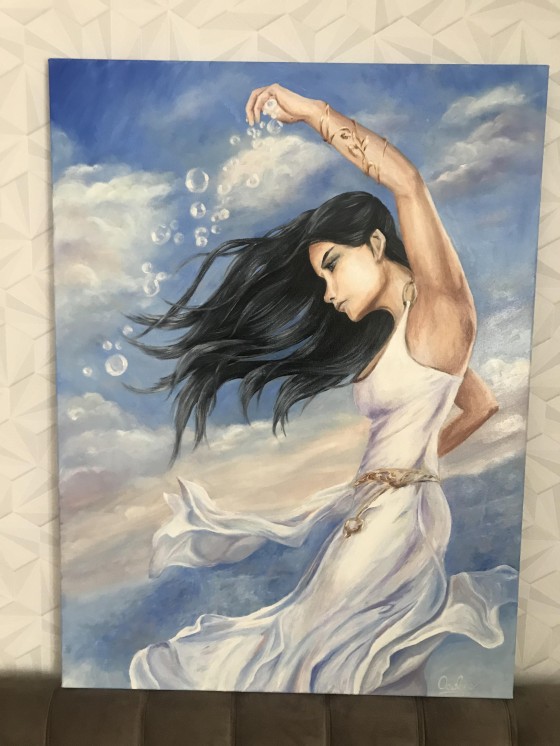 Painting маслом Воздух