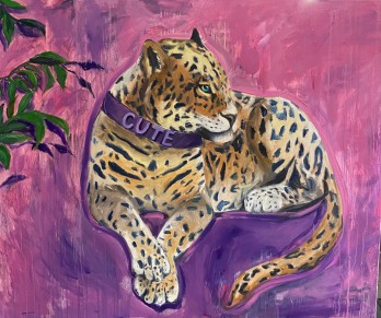 Painting маслом Meow