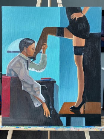 Painting маслом Intim 