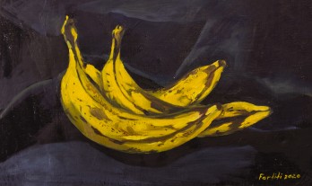 Painting маслом Бананы