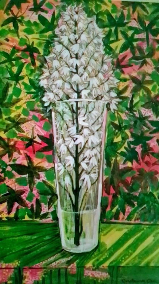 Painting акрилом "Юкка"