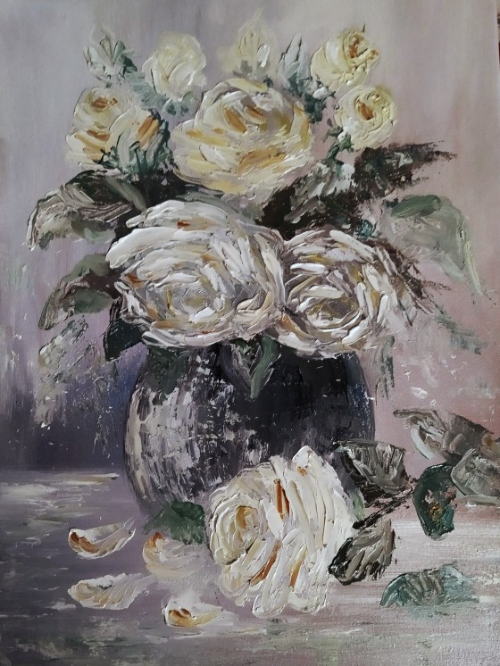 Painting маслом Букет