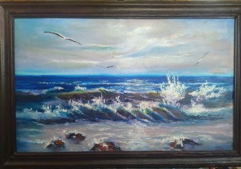 Painting маслом Ray of Azov