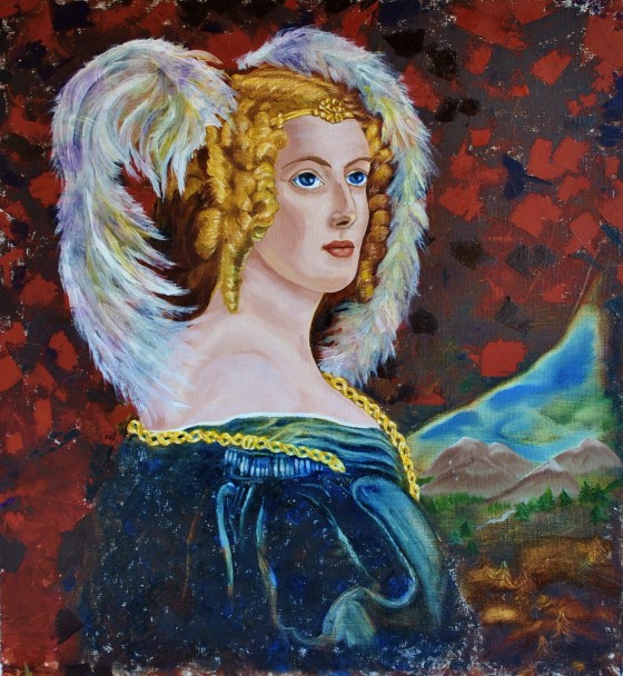 Painting маслом Леди Джейн