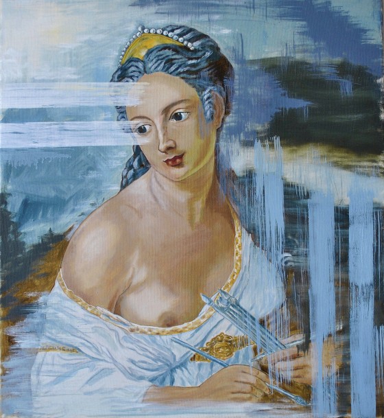 Painting маслом Аллегория живописи