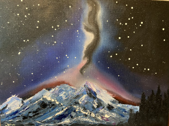 Painting маслом «Космос»