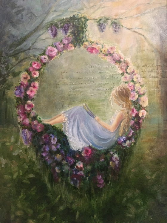 Painting маслом Иллюзия