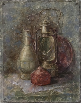 Painting маслом Древний манускрипт