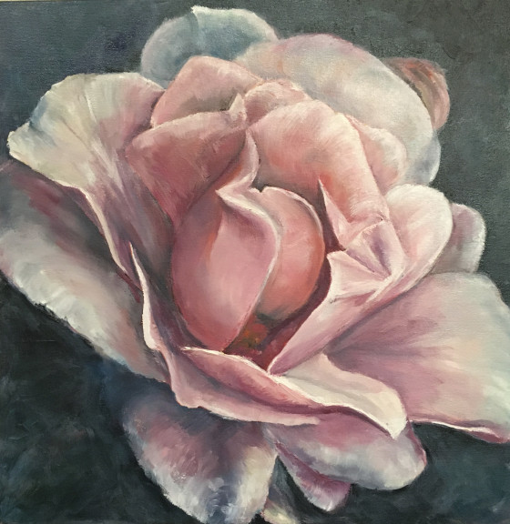 Painting маслом Роза