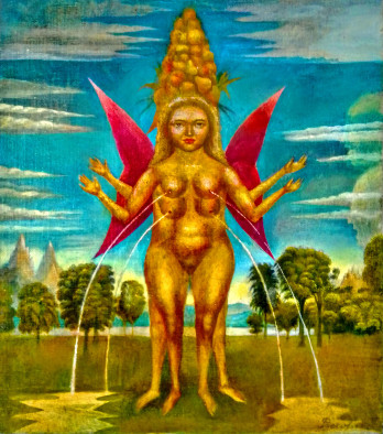 Painting маслом Молочные реки