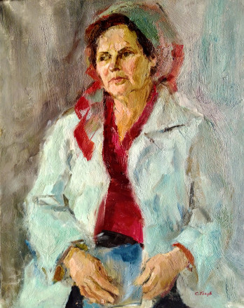 Painting маслом Мать