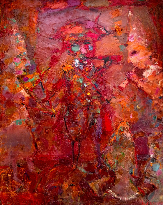 Painting маслом Театр