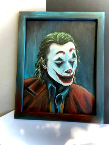Painting акрилом Joker / Джокер