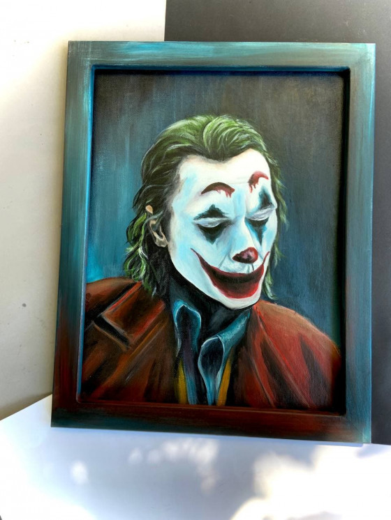 Painting акрилом Joker / Джокер