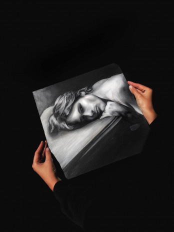 Painting акрилом Jeff Buckley / Джефф Бакли