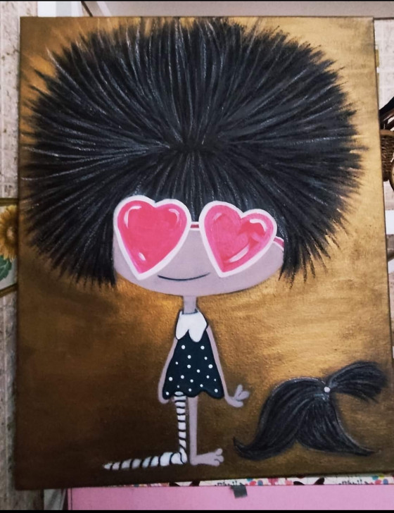 Painting в смешанной технике Позитив