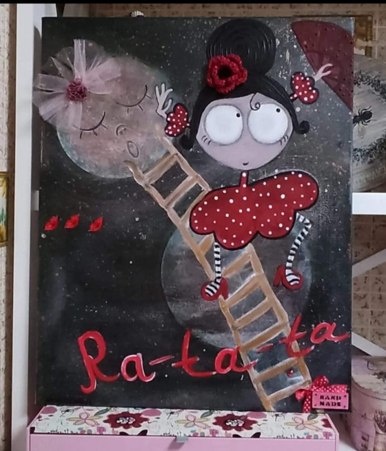 Painting акрилом Ра та та....