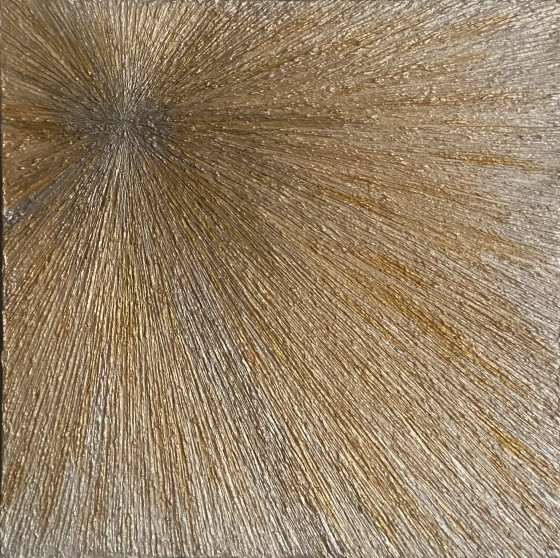 Картина акрилом Золотой луч