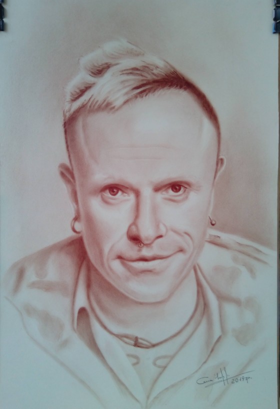 Картина маслом Кейт Флінт