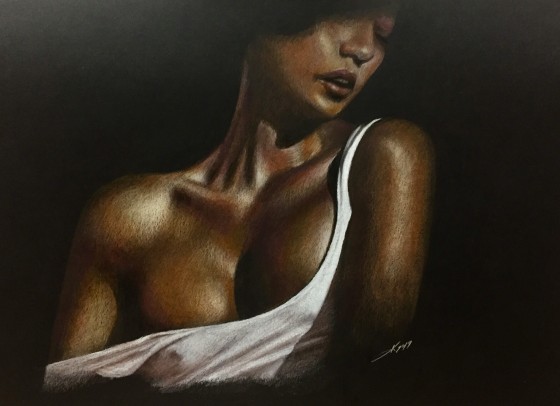 Картина карандашом The color of Summer