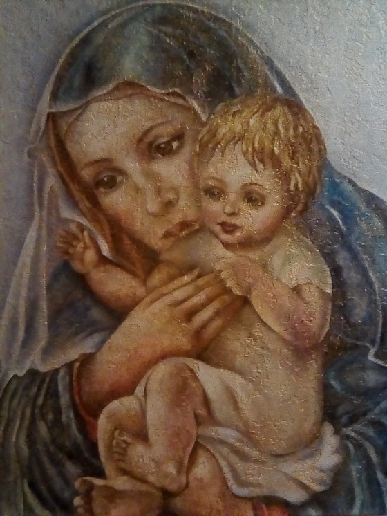 Картина маслом Мадонна