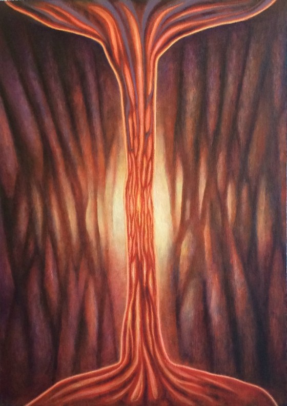 Картина маслом Двойной порыв